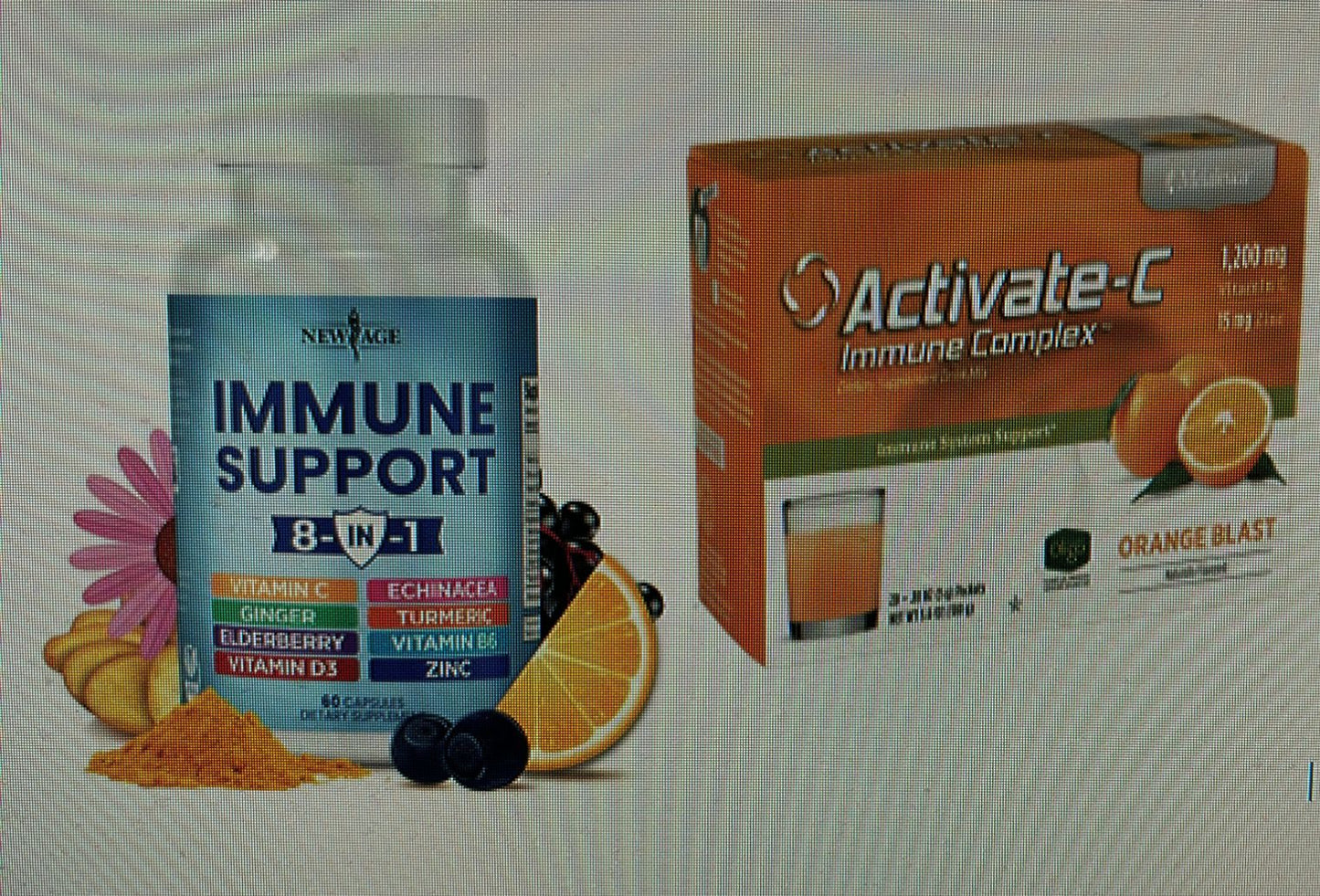 BLESSED IMMUNE & ENERGY SUPPORT COMBO image 0