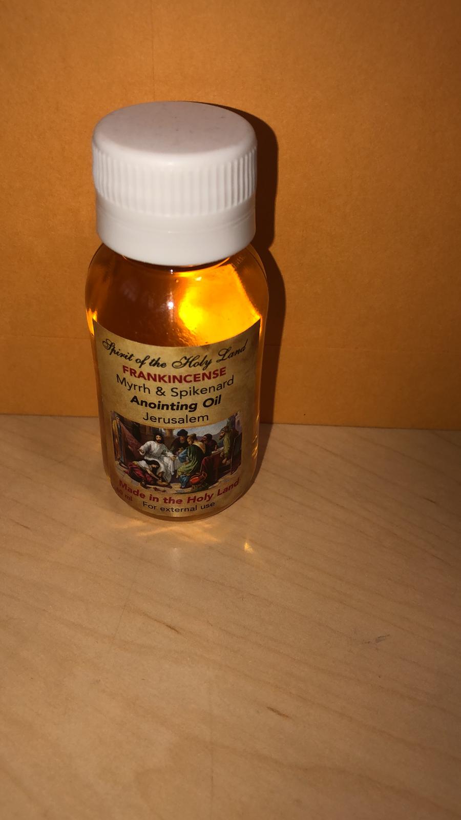 SMALL 3 IN ONE ANOINTING BLESSED OIL image 0