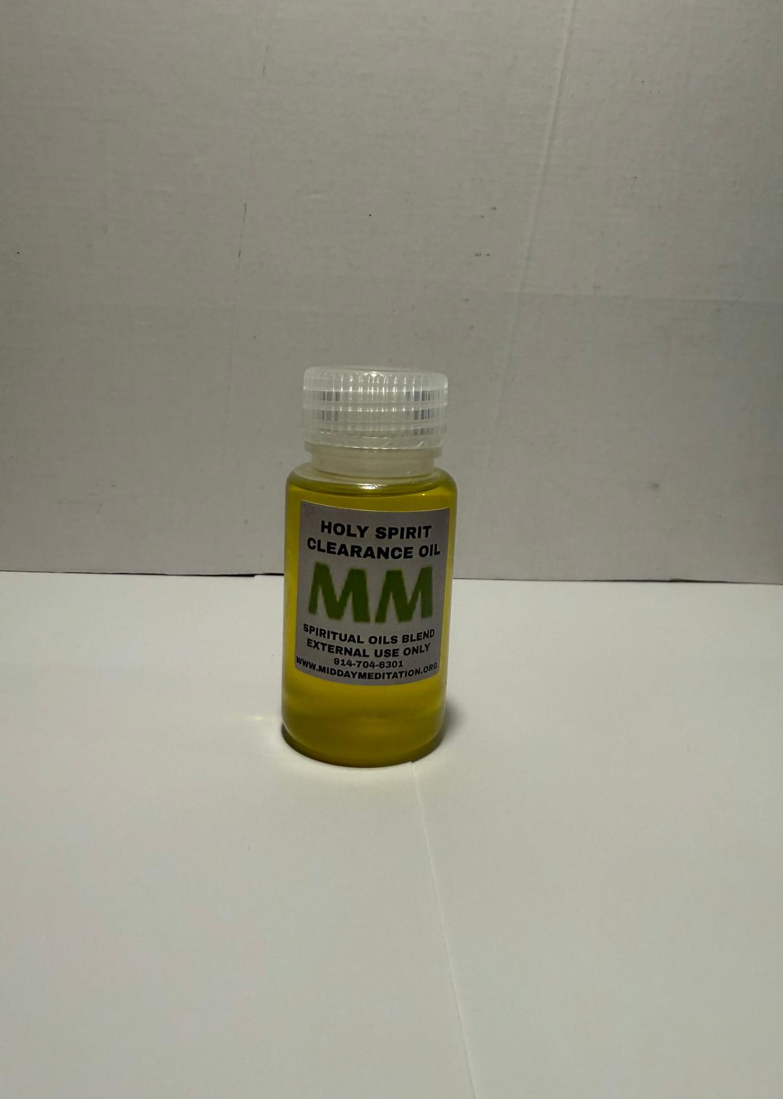 HOLY SPIRIT CLEARANCE OIL