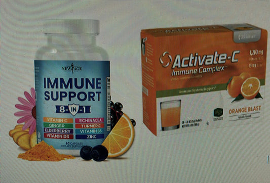 BLESSED IMMUNE & ENERGY SUPPORT COMBO image 0