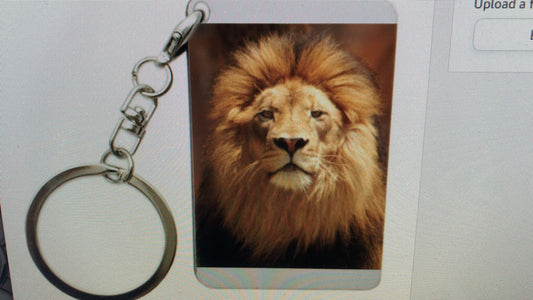 LION KEY CHAIN image 0