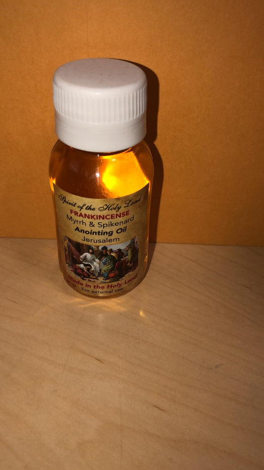 SMALL 3 IN ONE ANOINTING BLESSED OIL image 0