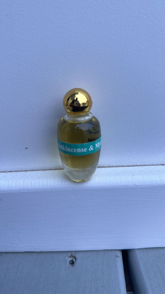 XS FRANKINCENSE & MYRR ANOINTING BLESSED OIL image 0
